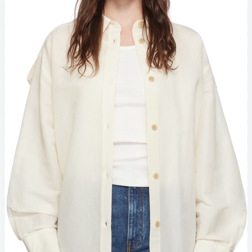 KHAITE Off-White 'The Tamal' Shirt